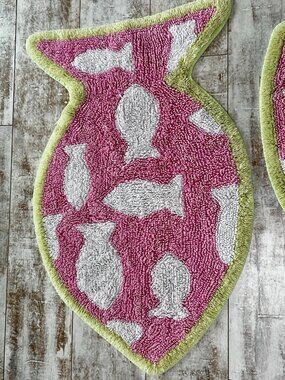 One Vintage Pottery Barn Kids Fish Mat/Rug